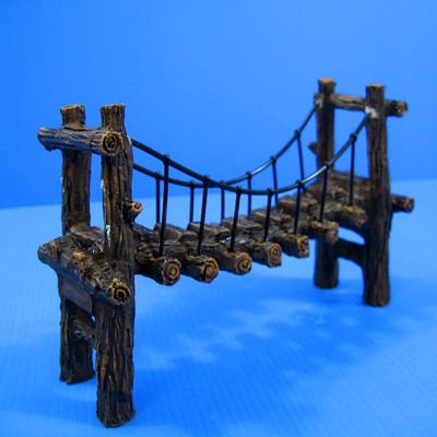 Drawbridge Bridge Aquarium Ornament resin Decoration M ...