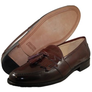 Johnston Amp Murphy Mens Emery KLTSL Burgundy Loafers Shoes | eBay