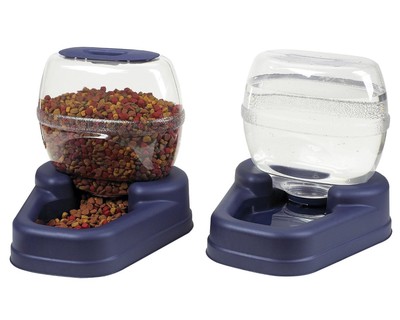 PET CAT DOG Automatic Dispenser Feeder Food ...