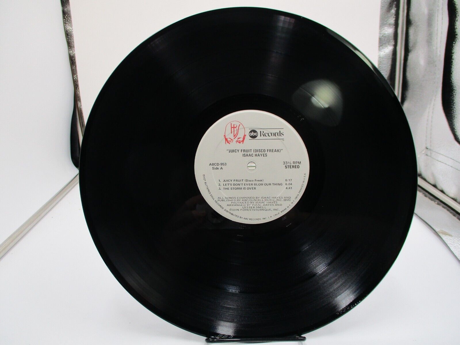 Isaac Hayes "Juicy Fruit (Disco Freak)" LP Record Ultrasonic Clean 1976 ABC NM