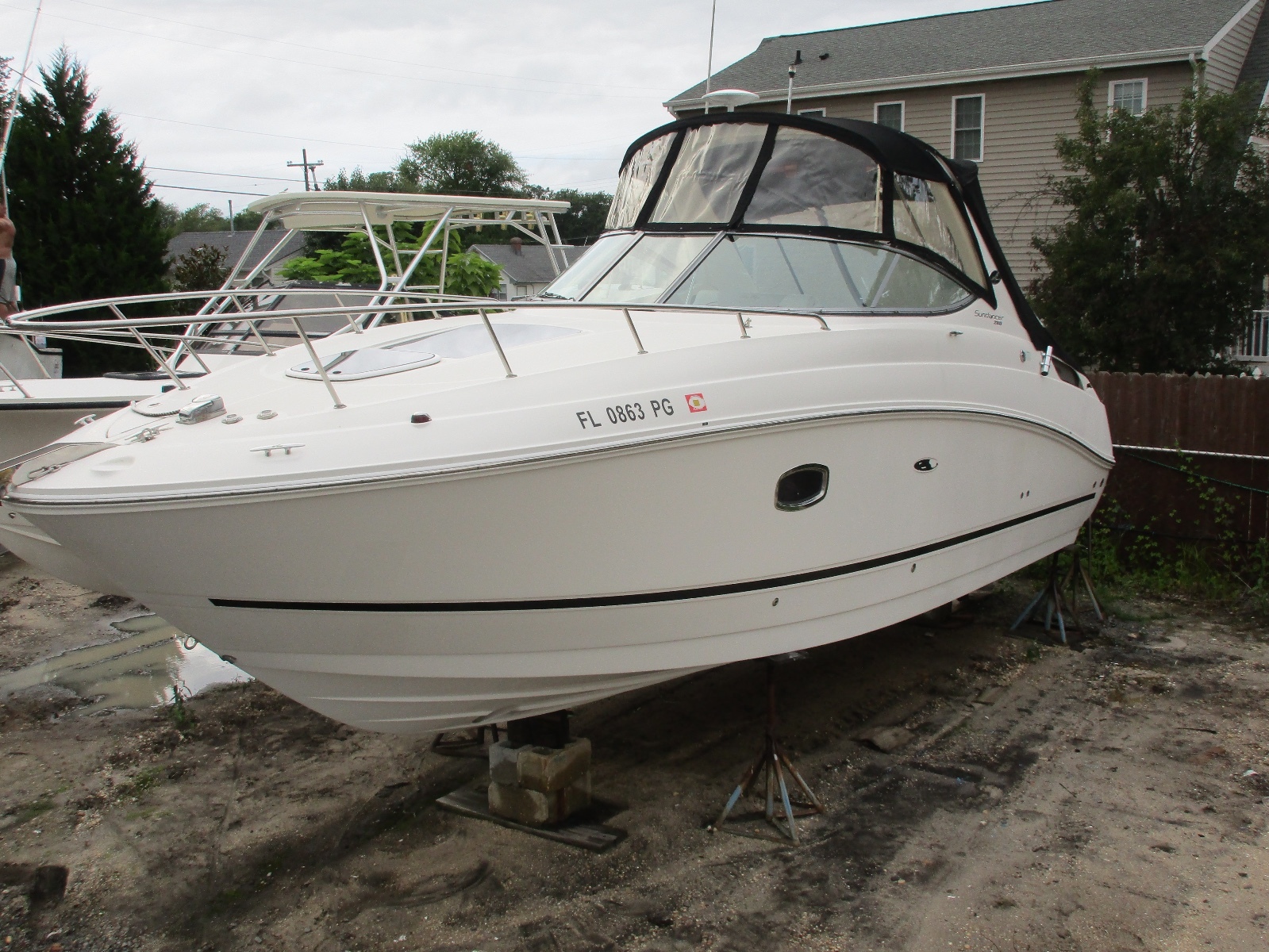 2011 Sea Ray 280 Sundancer Low Reserve Clean Title Project boat cruiser 11