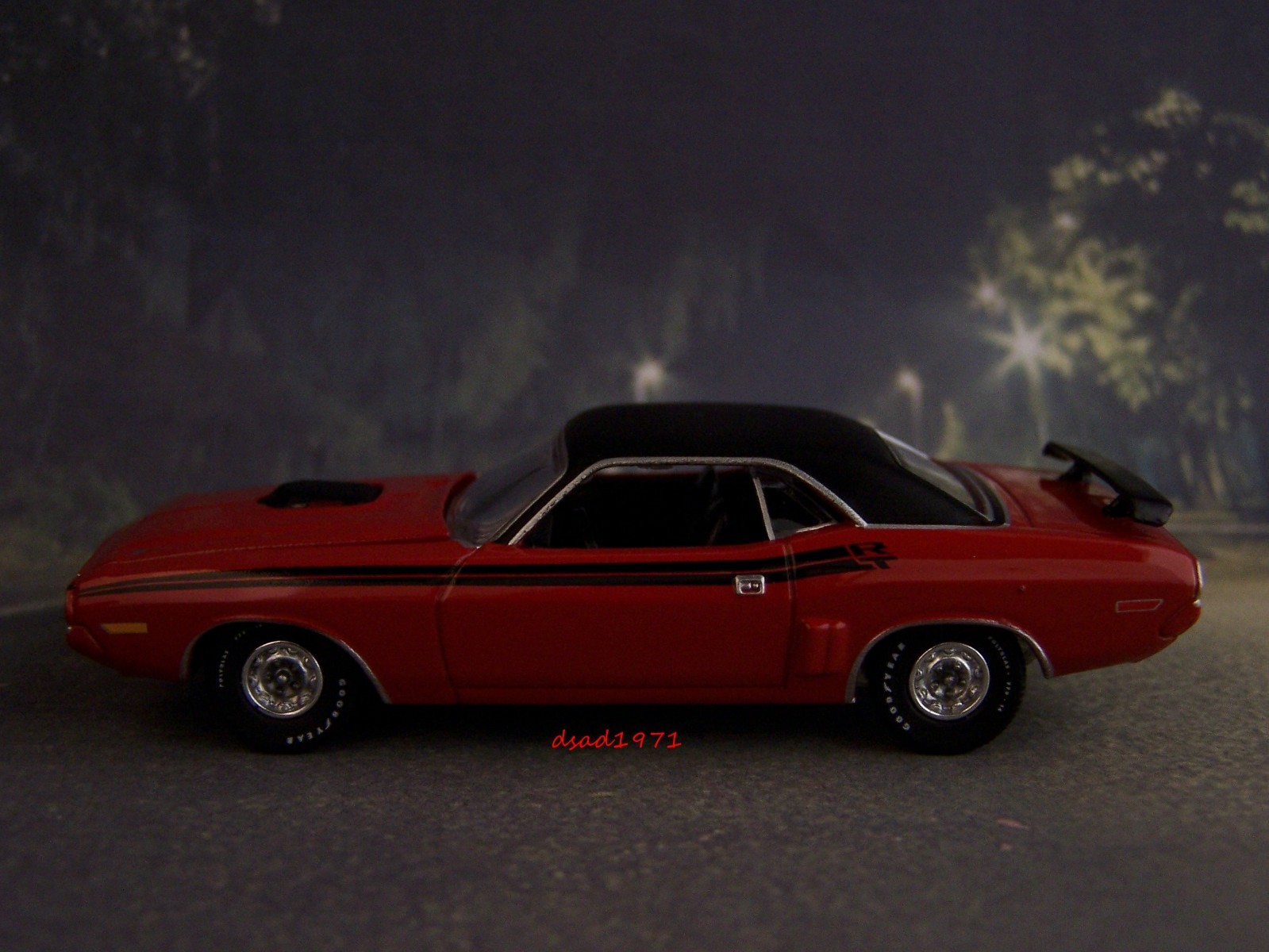 71 1971 dodge challenger r/t 440 six pack collectible model - 1