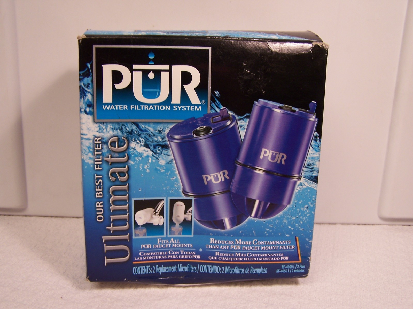 UPC 723987000428 product image for Pur Ultimate 2 Pack Water Filter Replacement Microfilters Rf-4050 L In Box | upcitemdb.com
