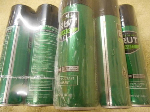 BRUT Anti-Perspirant Deodorant Spray Classic 4 oz