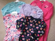 JOE BOXER GIRLS CLOTHING PAJAMAS SLEEPER BLANKET SLEEPER ONE PIECE FLEECE NWT