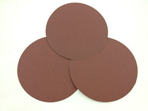 sanding disc inch peel grit oxide stick pack al