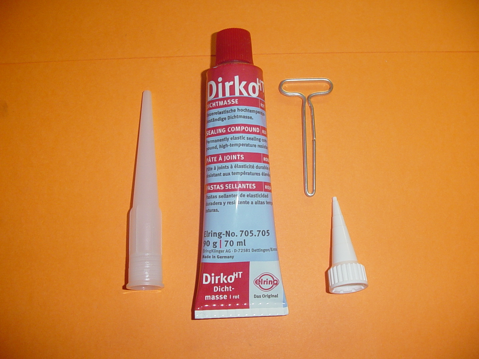 STIHL TUBE OF DIRKO HT RED SEALANT FOR 017 018 019T 021 023 025 029 039
