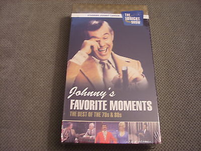 SEALED RARE Johnny Carson VHS video BEST OF 70s & 80s EDDIE MURPHY Bill Maher