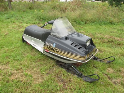 1980 Yamaha Exciter 440 EX440D Vintage Snowmobile