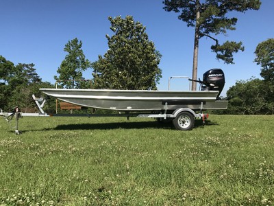 2016 Custom Aluminum Tunnel Hull With 60/40 Mercury Jet Outboard Motor