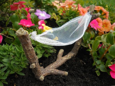 Hammock  Miniature Garden Fairy Faerie Gnome ...