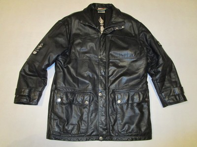 giacca di pelle adidas