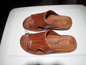 Details about Pali Hawaii Sandals MEN'S PH186 SIZE 11 LIGHT BROWN