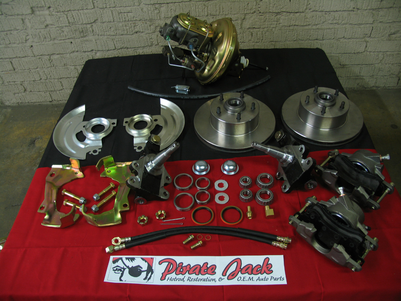 1967 68 69 Camaro Stock Drum to Disc Brake Conversion Kit, Includes