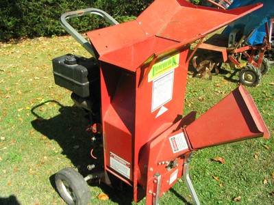 TROYBILT 8HP SUPER TOMAHAWK CHIPPER /SHREDDER /ELECTRIC ...