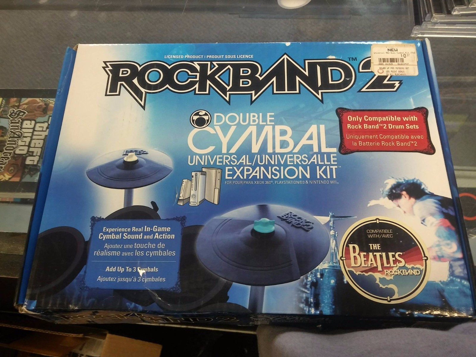 Rock band 2 Double Cymbal....<br>