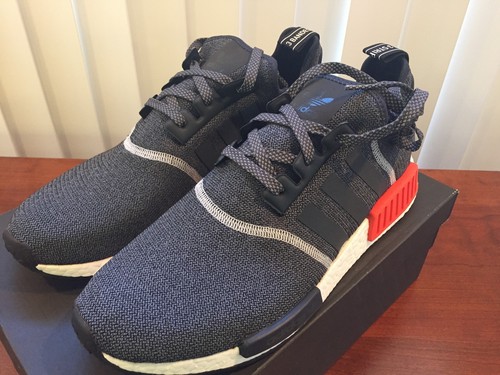 Adidas Nmd R1 Dark Grey Solar Red Adidas Nmd R1 Dark Grey Solar Red