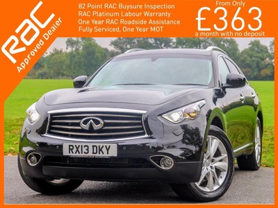 2013 Infiniti FX FX30d 3.0 Turbo Diesel 235 BHP GT Executive 7 Speed Auto Sunroo