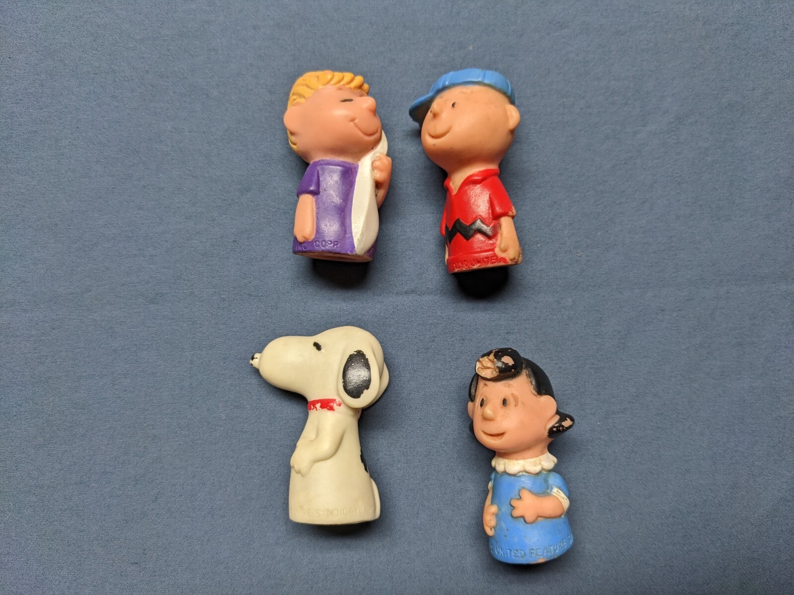 Yahoo!オークション Vintage Peanuts Finger Puppets United Feature...