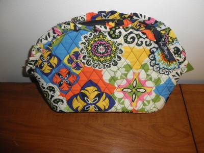 Vera Bradley Large Ruffle Cosmetic Bag  ...