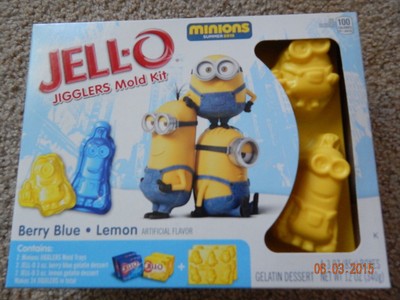 Jello Jell-o Jigglers Minions Mold Trays - ...