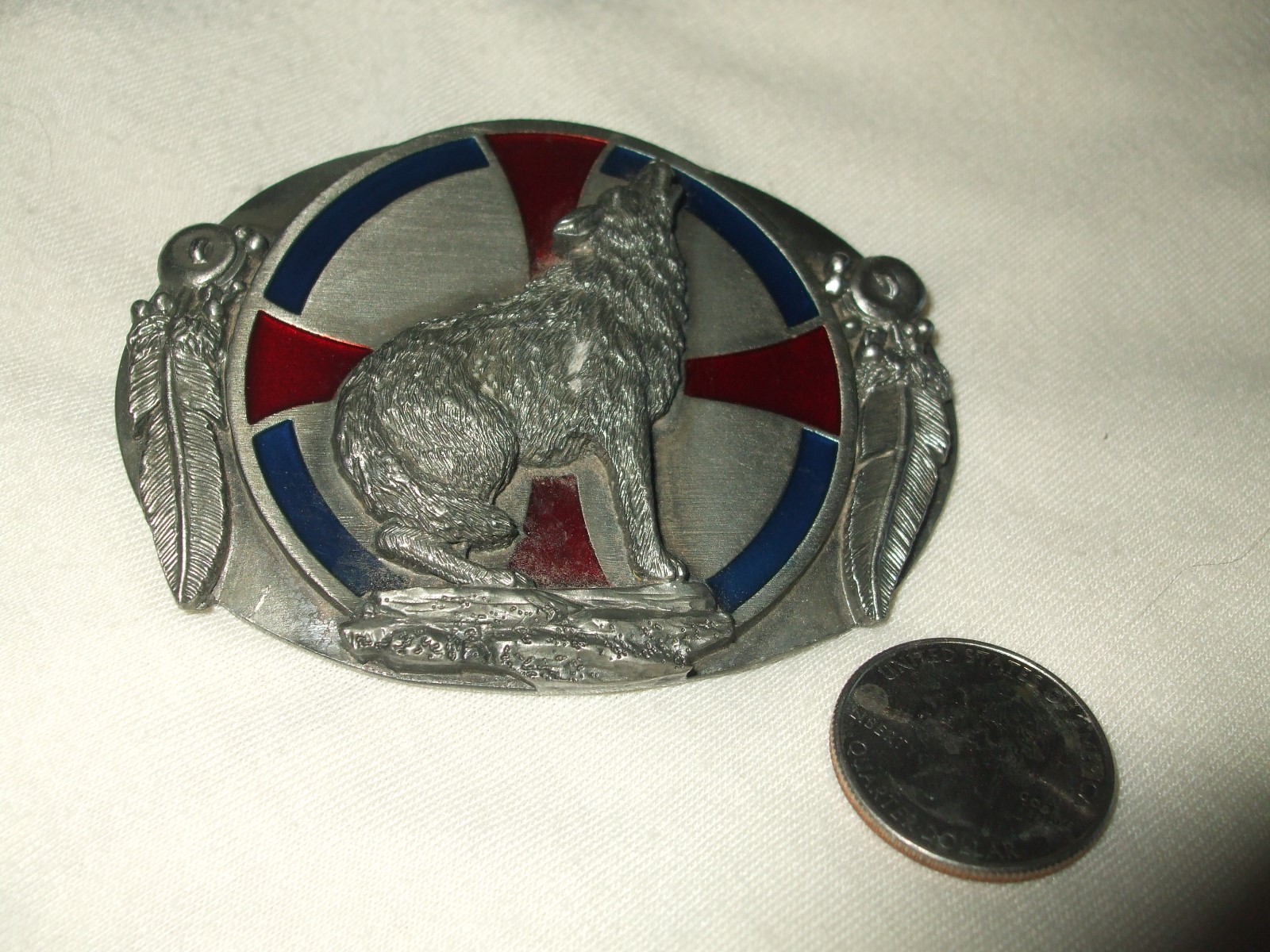 Siskiyou Wolf Belt Buckle