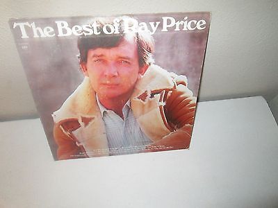 BEST OF RAY PRICE rare Country LP Vinyl (Columbia Records 1976)