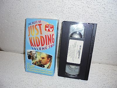The Best of Just Kidding Vol. 2 VHS Video Out Of Print  Practical (Best Practical Joke Videos)
