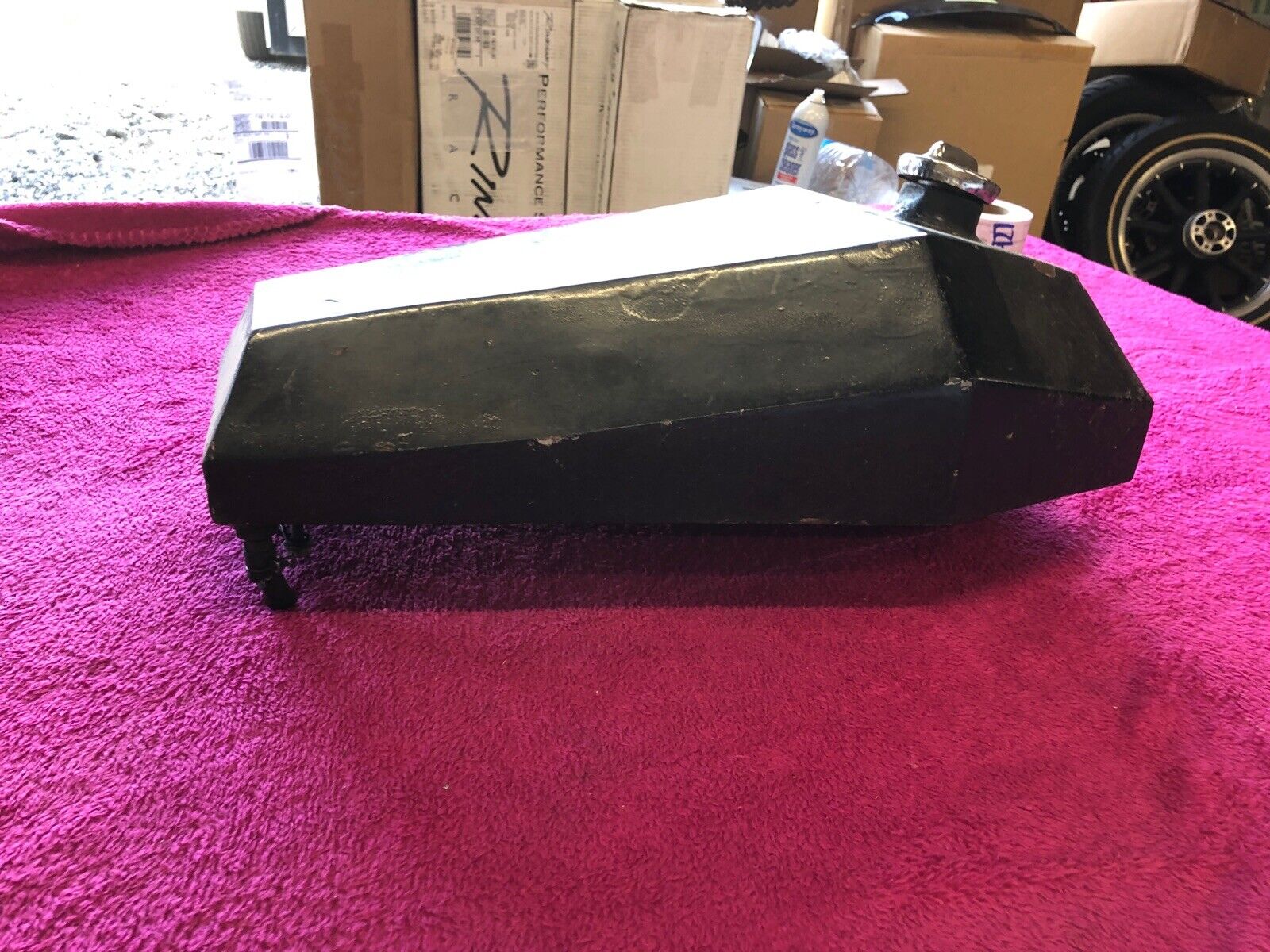 Harley Vintage Honda Chopper Gas Tank Coffin Prism Digger Fuel Littlejohn Gme