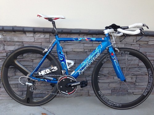 25th Anniversary Triathlon/time Trail Cannondale Slice W/speedplay SS Pedals.