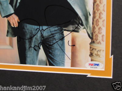 Branford Marsalis Autographed Color Photo Double Matted PSA/DNA