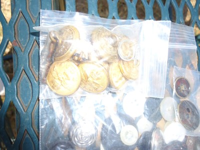 Buttons Lot of Antique and Vintage