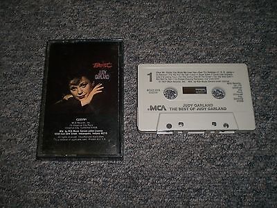 The Best of Judy Garland~1963 Female Vocal~Cassette Tape~FAST
