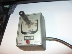 Western Unimount Joystick Snow Plow Control Fisher 8292 ... western unimount control wiring diagram 