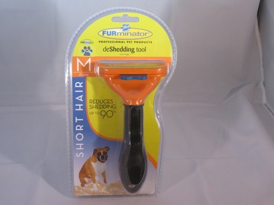 NEW FURminator Medium Dog Short Hair Brush ...