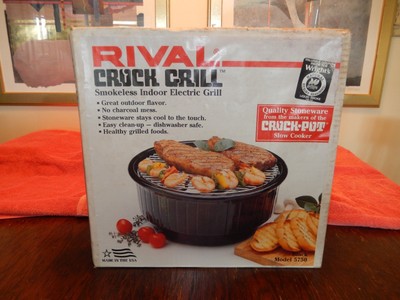 Rival Crock smokeless indoor electric grill. Model ...