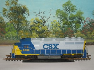 Con COR HO Scale EMD GP 40 CSX New Scheme 6556 | eBay