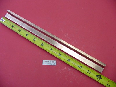 1//8/"x 1/" C110 COPPER BAR 12/" long Solid Flat Mill Bus Bar Stock H02 .125 x 1.00
