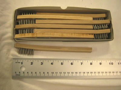 LOT of 12 Stainless Steel Wire Brushes ...