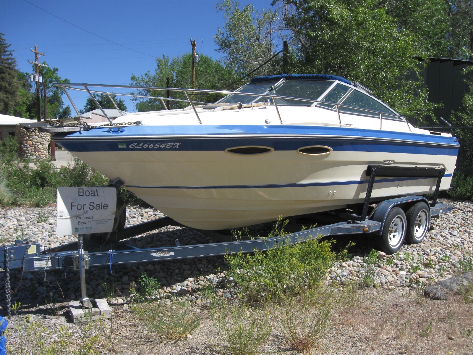 1987 Sea Ray Weekender 230 w/ trailer