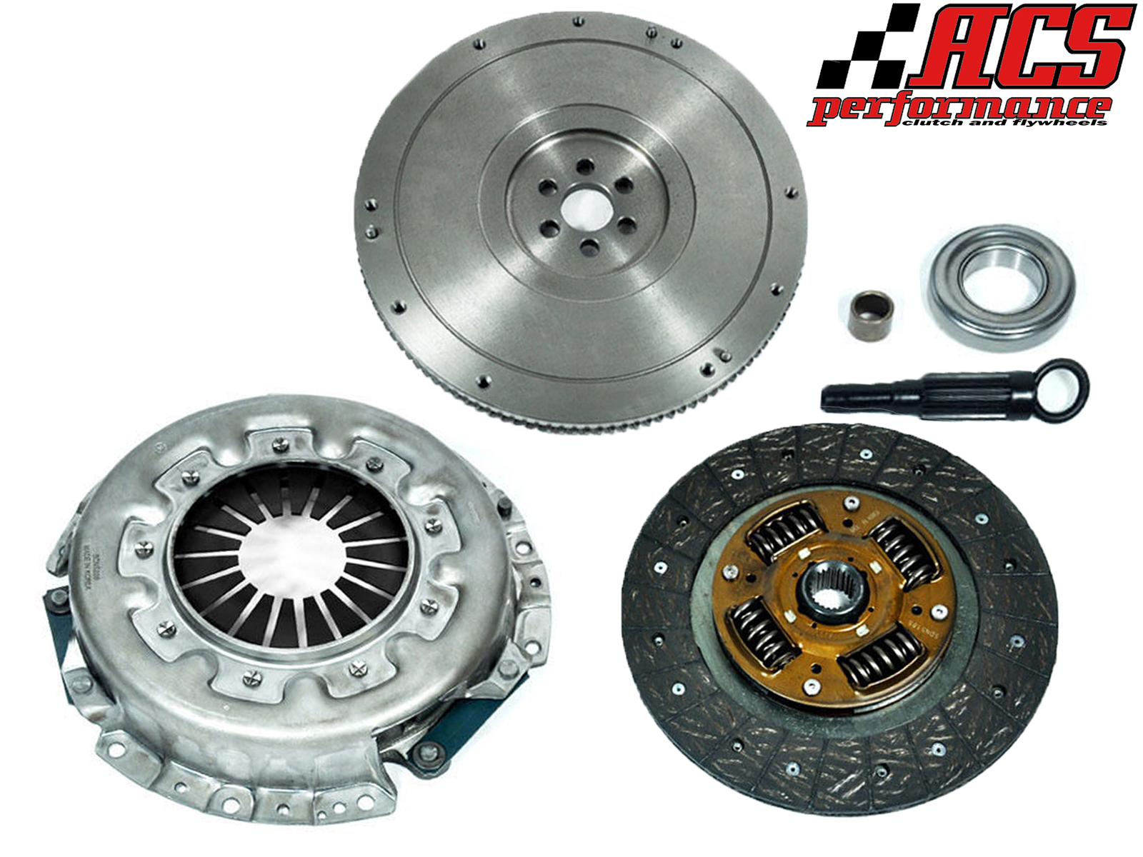 ACS CLUTCH KIT+FLYWHEEL fits 20002004 NISSAN FRONTIER XTERRA 2.4L 2WD 4WD eBay
