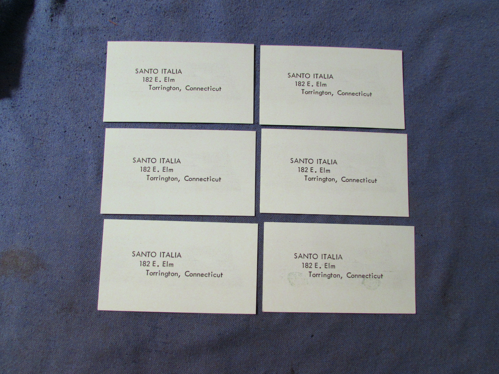 VINTAGE 6 TORRINGTON CT BARBER SHOP ADVERTISING CARDS 1963 DODGE ...