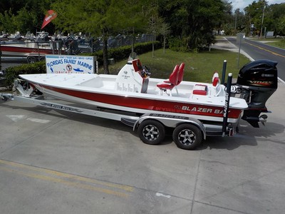 LEFT OVER- 2016 BLAZER BAY 675 ULTIMATE FISHING BOAT FLATS 225HP YAMAHA 4-STROKE