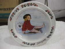 Sarah Stilwell Weber Calendar Collection January Collectible Plate 1986