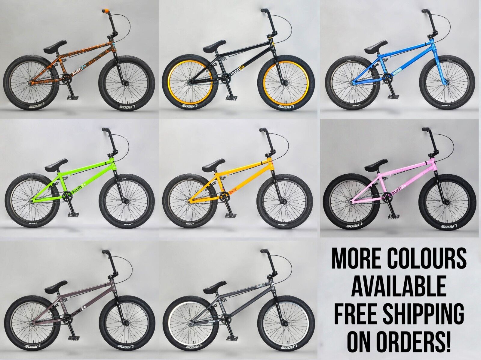 20 inch BMX bike Mafiabikes KUSH 2+ multiple colours 20"