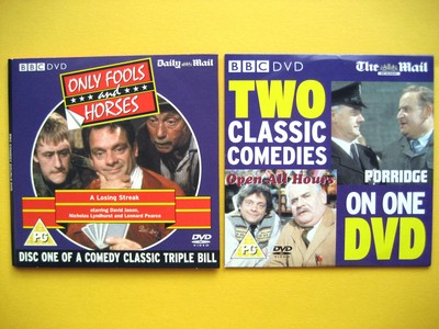 COMEDY TRIPLE BILL, A DAILY MAIL/MAIL ON SUNDAY NEWSPAPER PROMOTION (2 DVD'S)++