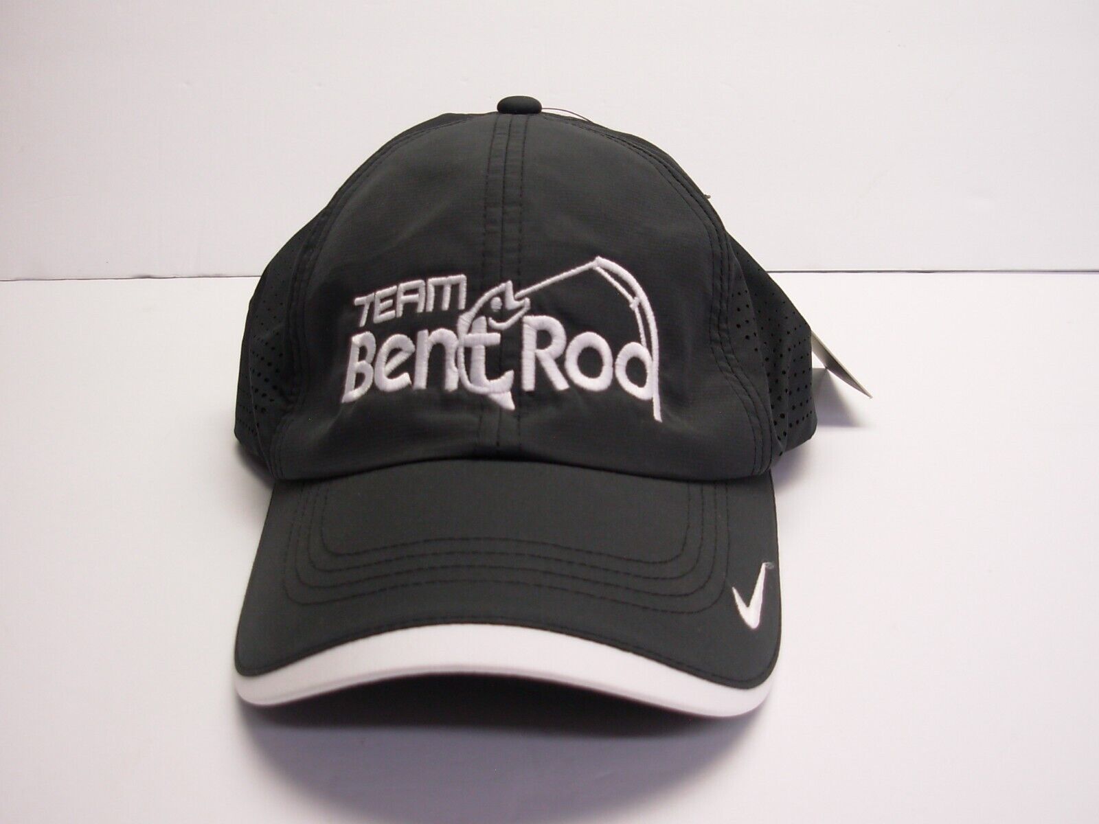 NWT Nike Golf Unisex Dri-Fit Hat Style 429467 Perforated Adjust Bent Rod Fishing