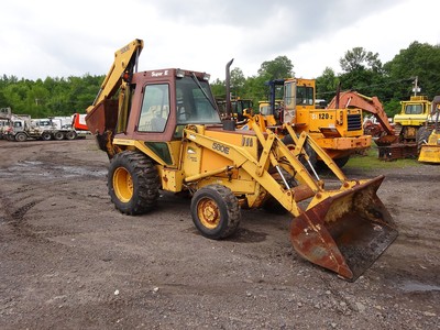 Case 580SE Backhoe Loader 4x4 !! 580 SUPER E 580E Tractor 4WD P/S FULL CAB