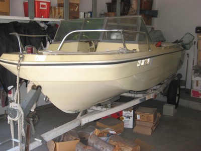 1968 Thunderhawk 15 ft Fishing Boat