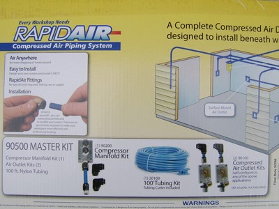 RAPIDAIR 1/2in MASTER KIT FITTINGS MANIFOLD CUTTER ...